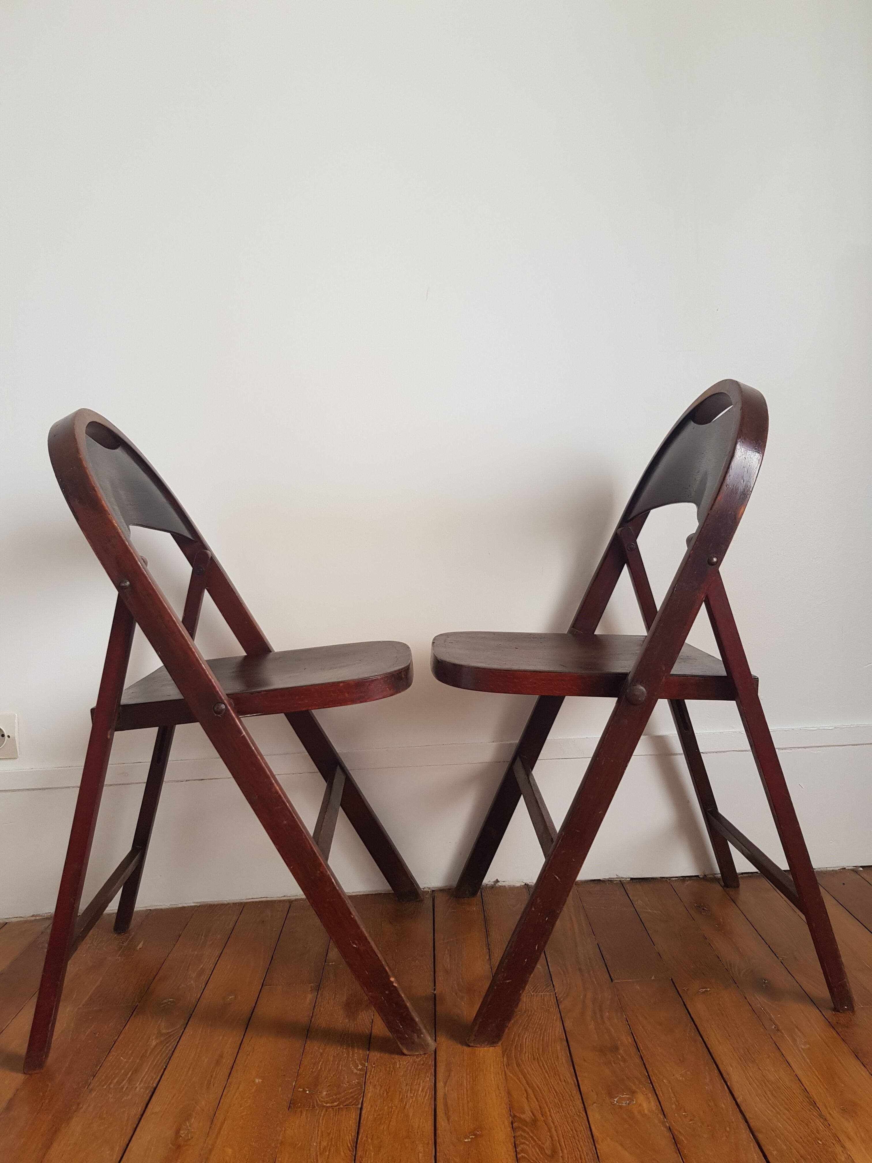 Set of 2 folding chairs tuna b751