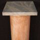 Pair of french columns in lacquered wood