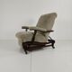 Fauteuil de bibliothèque inclinable anglais (vers 1860)