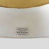 Pair of Art Deco Murano Glass Sconces with Gold Texture, Italy, 21st Century