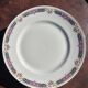 Set of 6 dessert plates in Limoges porcelain, Bernardaud & Co, dec