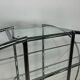 Mid-century design tubular steel shelf