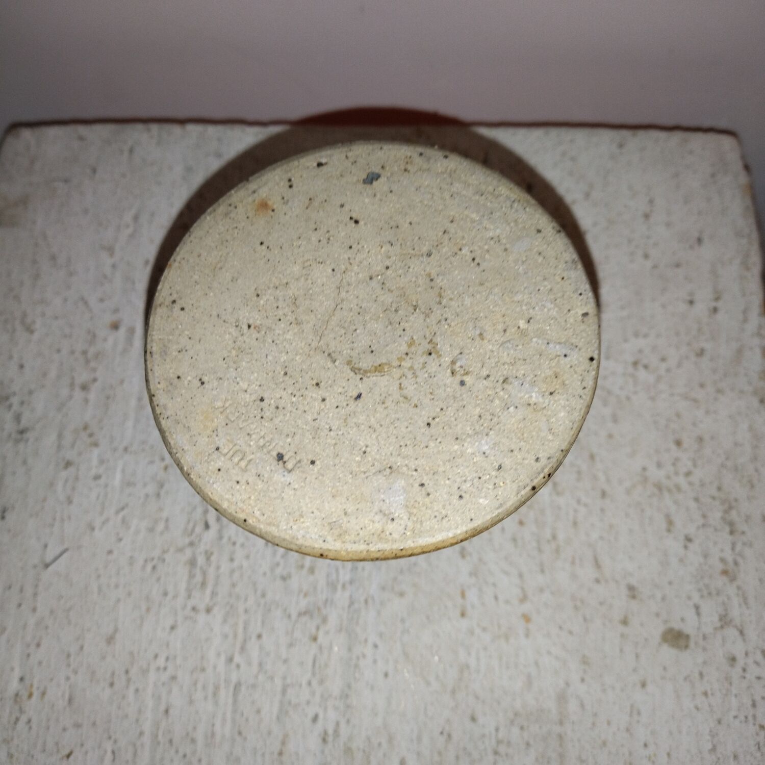 Scandinavian sandstone candle holder Tue Poulsen Denmark