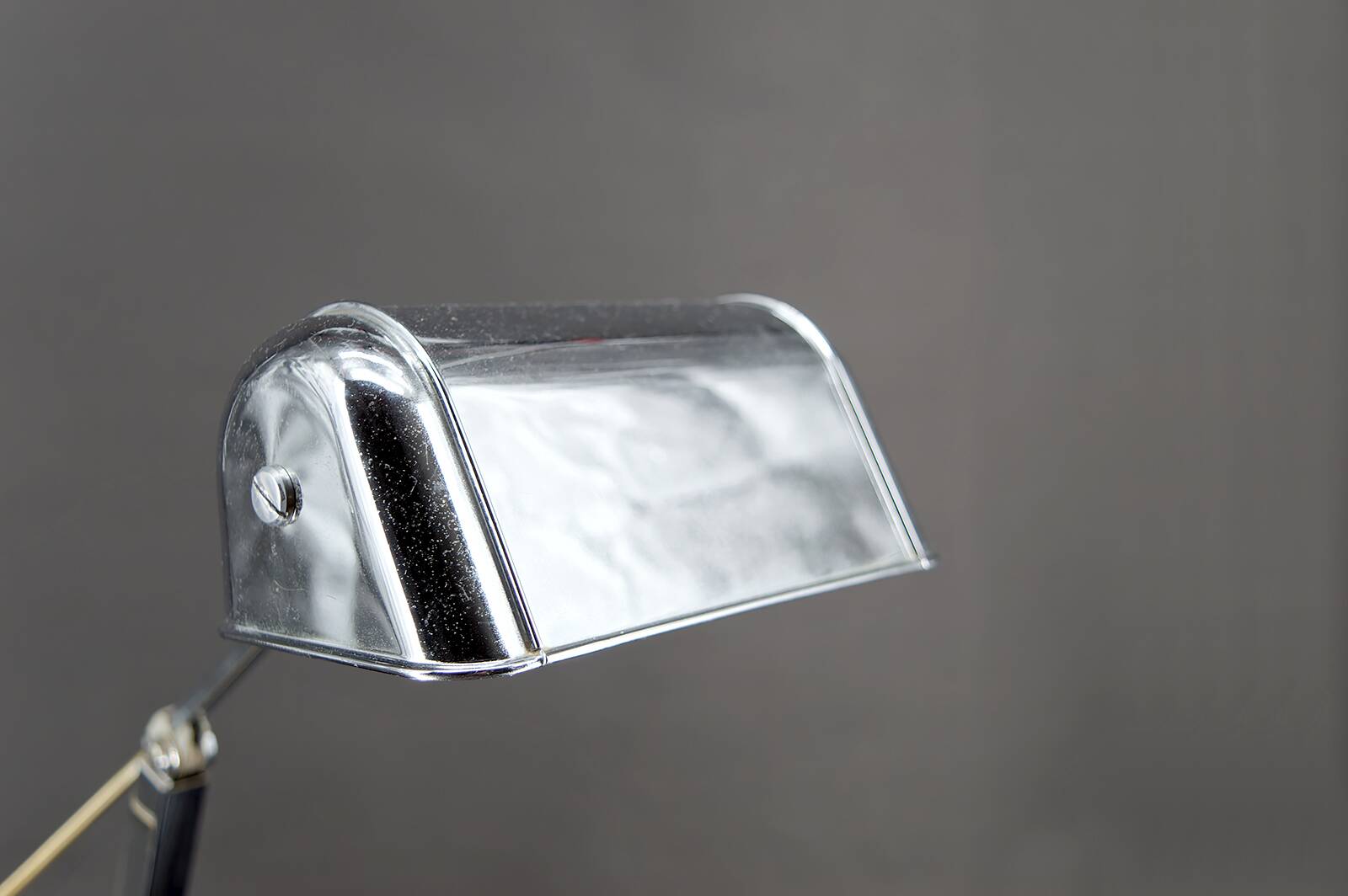 Important Art Deco Modernist Table Lamp, France, c. 1930