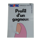 Affiche originale loterie nationale tac o tac profil d'un gagneur 20 briques au grattage
