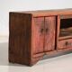 Meuble TV ancien à patine rouge (c.1900) #22