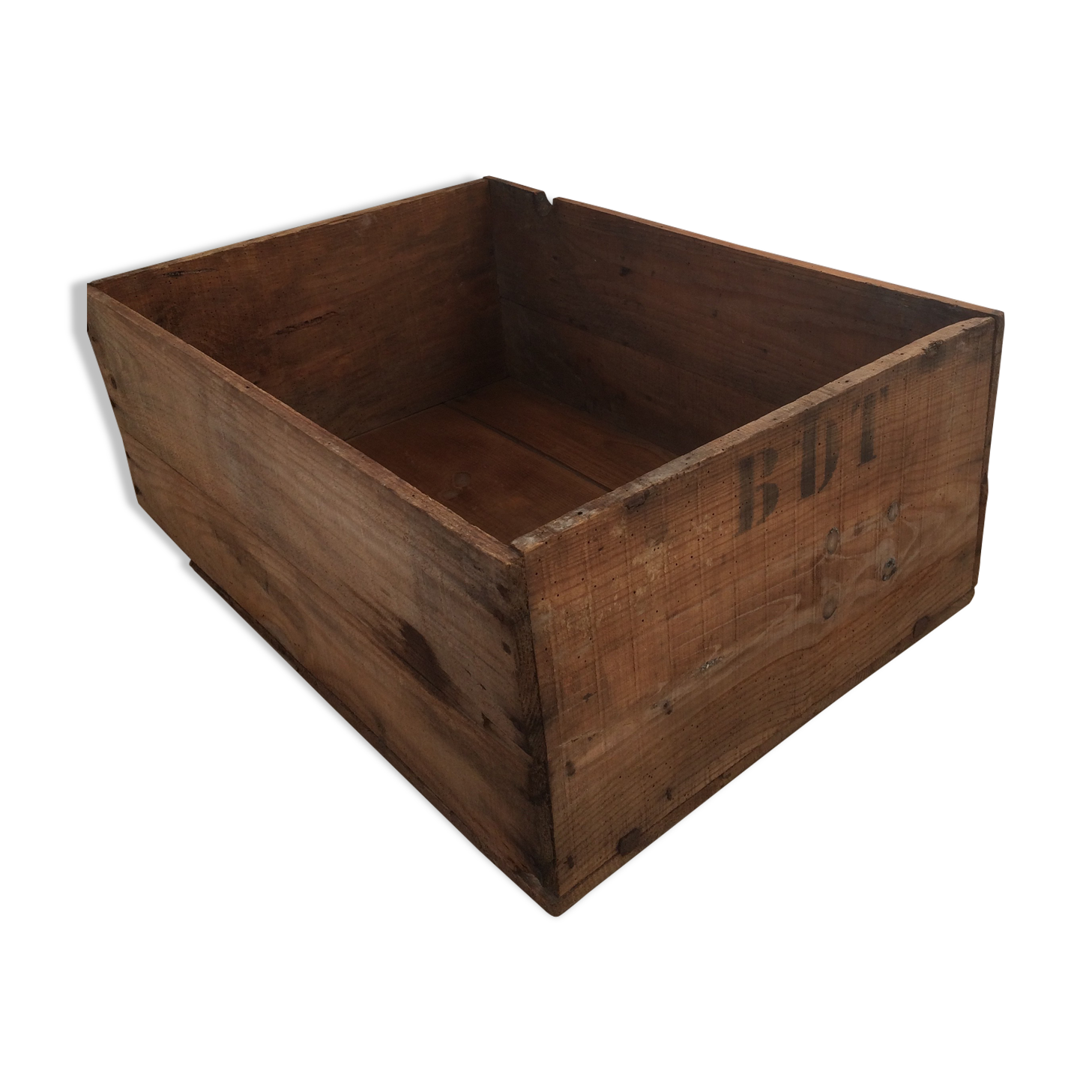 Wooden post-war crate