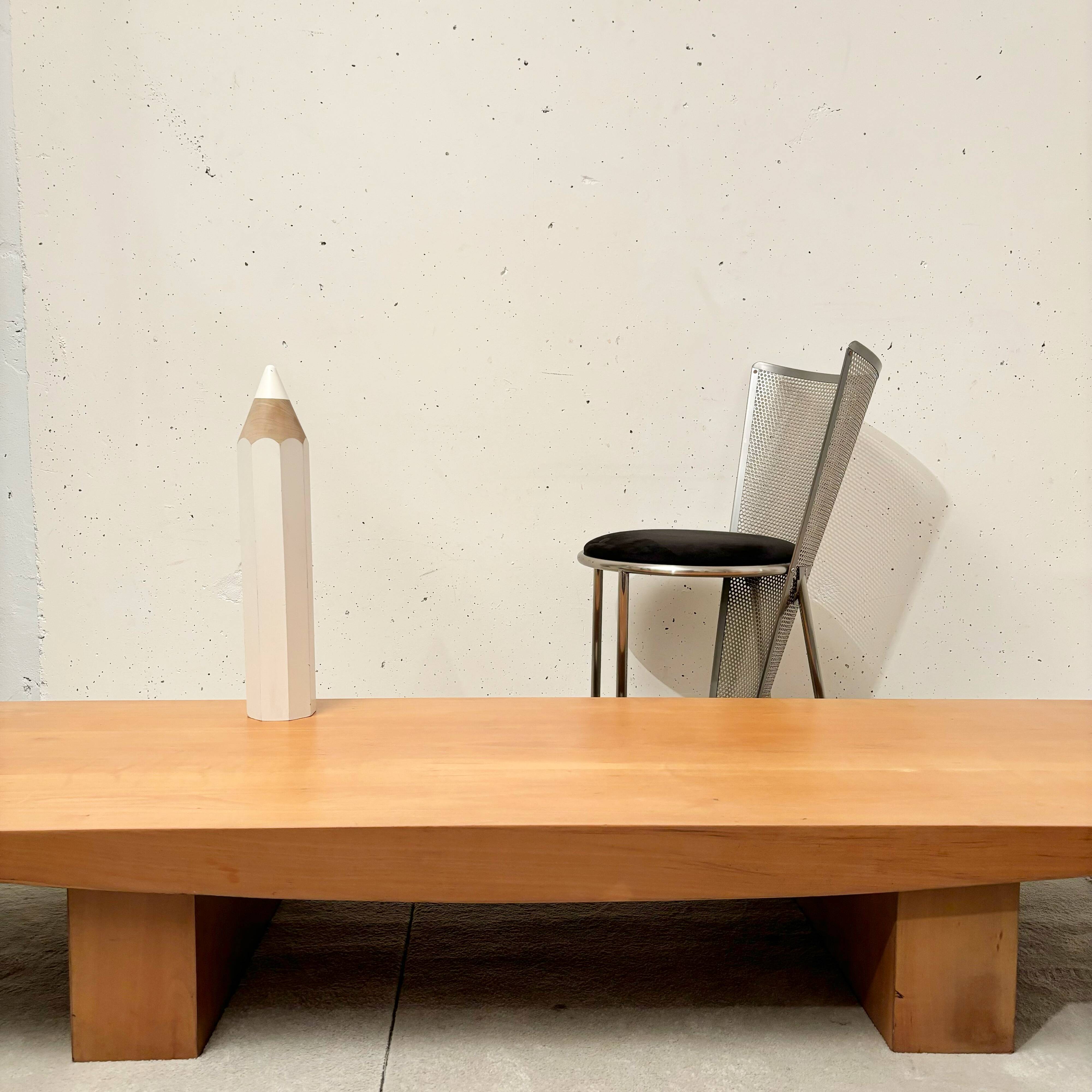 Table basse Sushi Gilles Derain, Lumen Center 1990