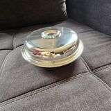 Dish with 3 compartments and lid