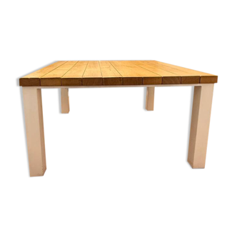 Table en chêne brut