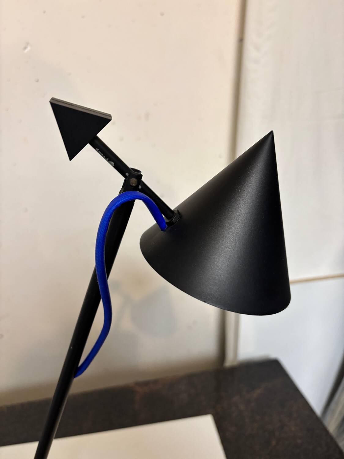 Lampe géométrique 1980