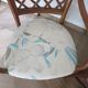 Vintage lot of 2 woven bamboo rattan armchairs - Curved wood - 1980s
