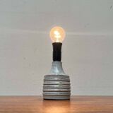 Mid-century modern studio pottery table lamp by Axella, 1960s.