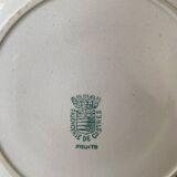 Dessert plates from Castries earthenware.