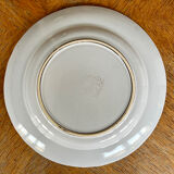 12 flat plates in earthenware, Niderviller