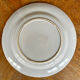 12 assiettes plates en faïence , Niderviller