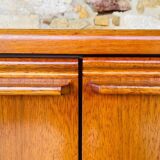 Low buffet, vintage teak storage unit by Hulsta, circa 1970s.