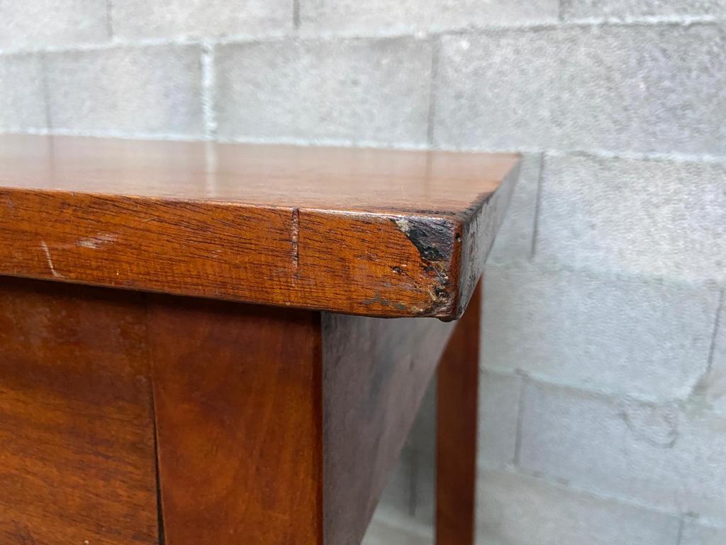 Mahogany farmhouse table 1950