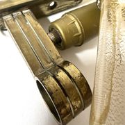 Large Vintage Murano Glass and Gold Leaf Wall Light by Barovier Toso, Italy