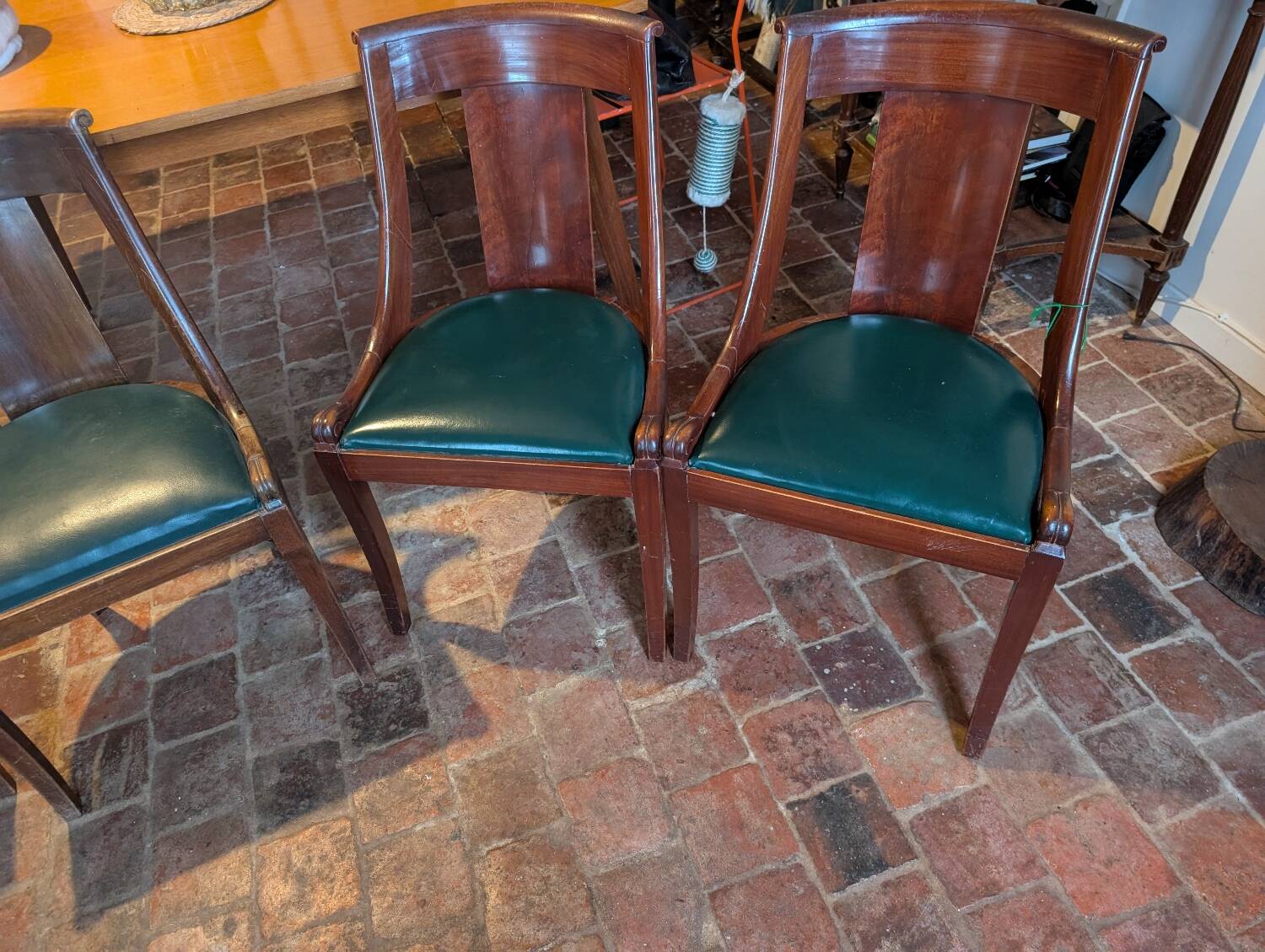 Set of 4 Empire style chairs