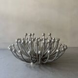 Pistillo wall or ceiling lamp in chrome by Valenti Luce, 1970s design