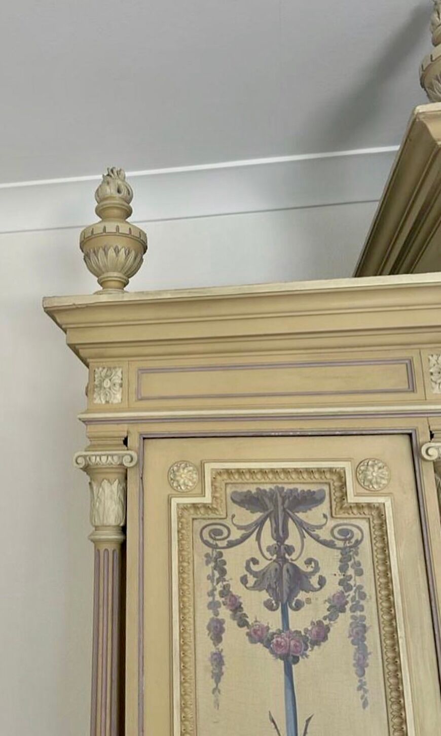 Louis XVI Style Lacquered Wardrobe