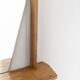 Italian design 1960s vintage wall mirror with shelf