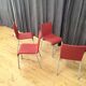 Set of four stackable .03 chairs designed by Maarten van Severen, Vitra, Sw