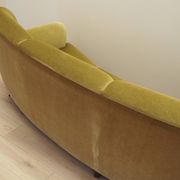Green velour sofa, Danish design, 1960s, production: Denmark