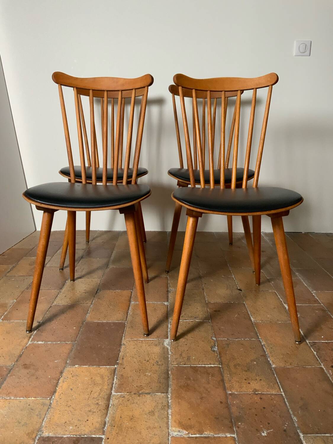 4 Baumann chairs
