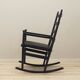 Fauteuil à bascule en hêtre, design danois, années 1970, production : Danemark