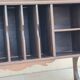 Old record player storage secretary