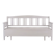 Swedish bench – grey painted – antique – painted pine – c. 1860s