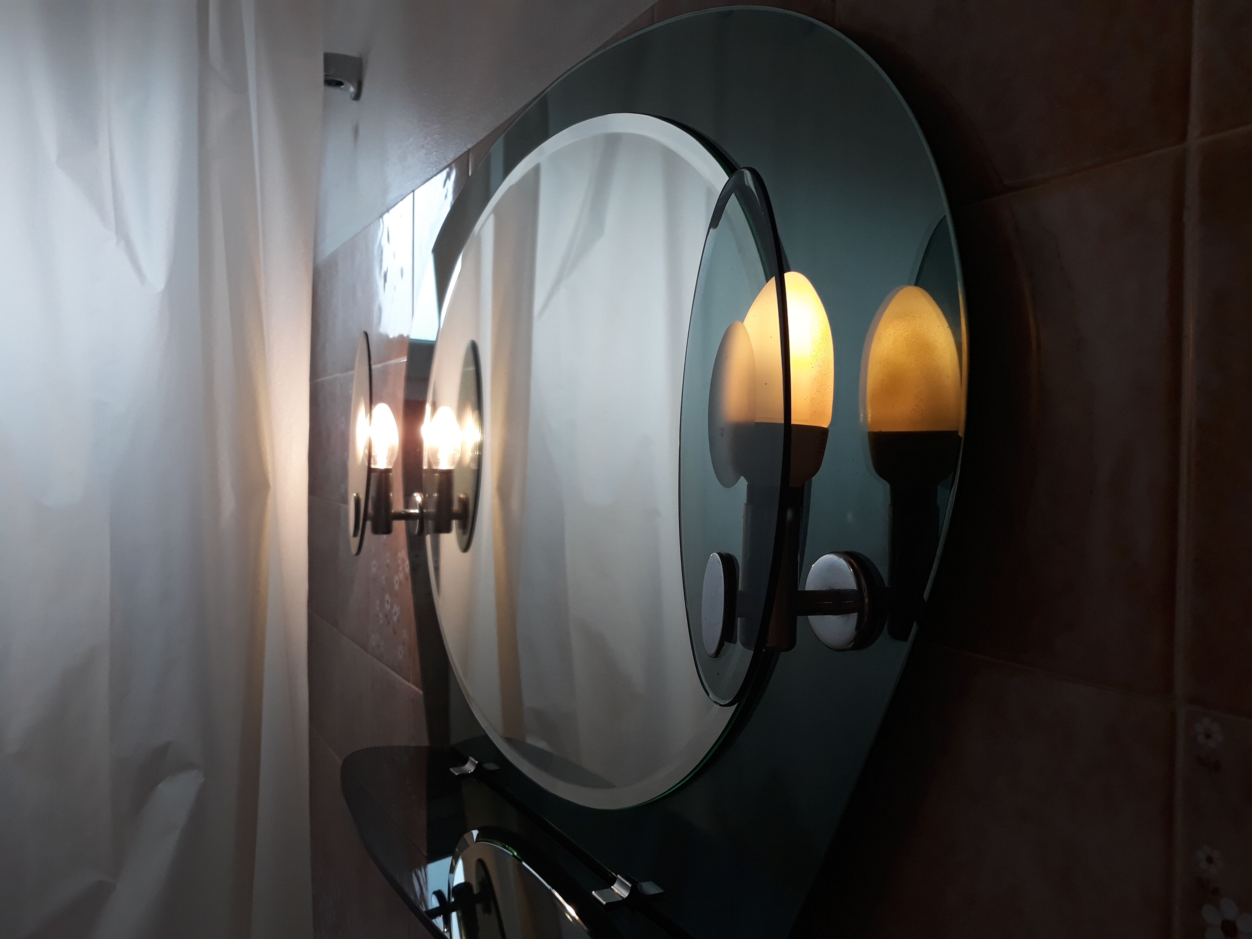 Vintage mirror 1950s 65x85cm