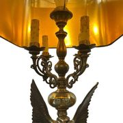 Lampe de table vintage 'dorée' xl 'eagle deknudt'
