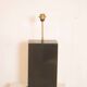 Black lacquered wooden table lamp designed by Roger Vanhevel, 1970s.