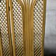 Paravent vintage en rotin et bambou 1950/60