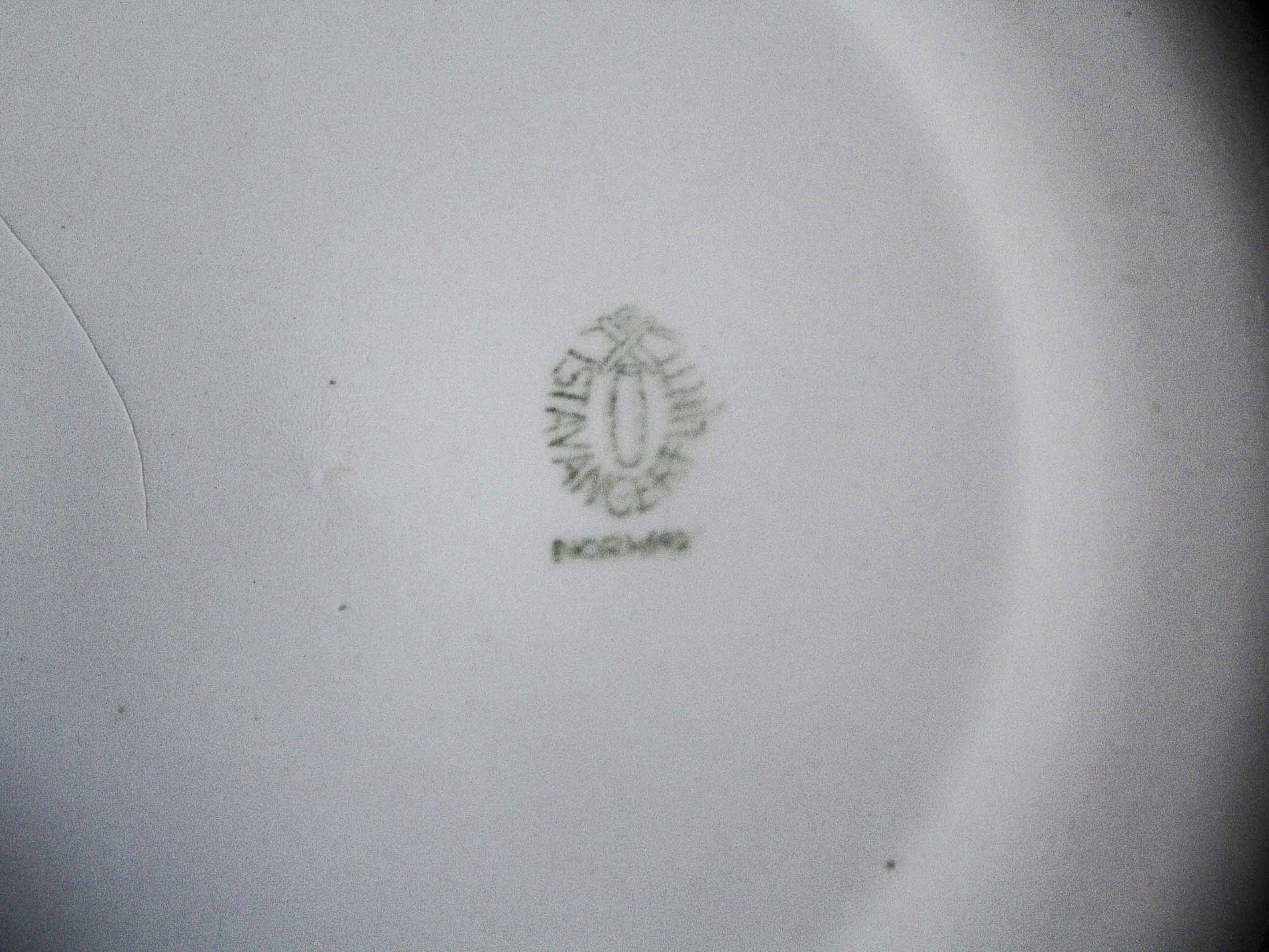 Lot de 6 assiettes en céramique Stavangerflint Norvège