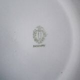 Set of 6 ceramic plates Stavangerflint Norway