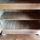 Bahut high raw oak 80s by local carpenter