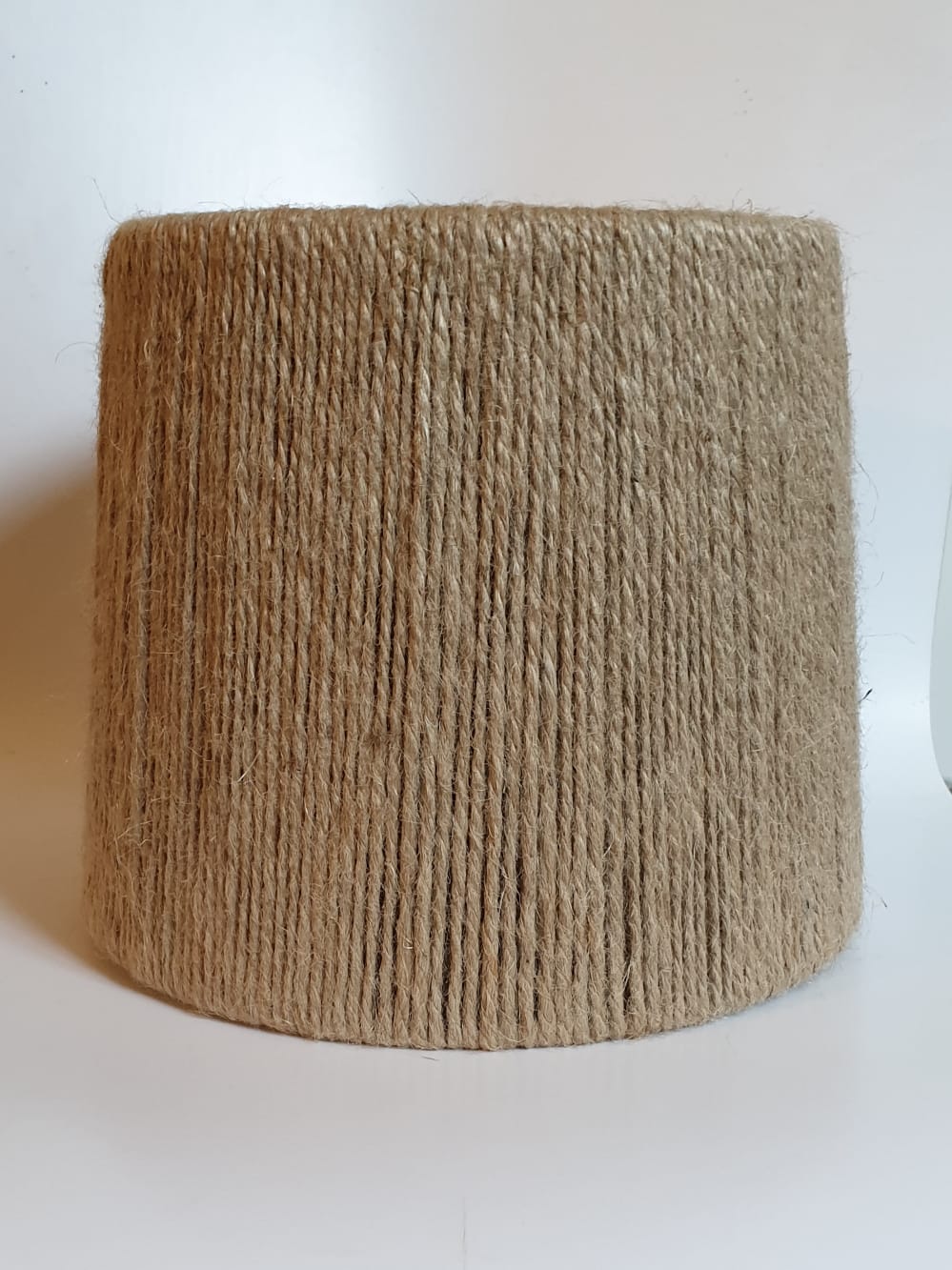 Abat-jour en corde naturelle hauteur 20 cm