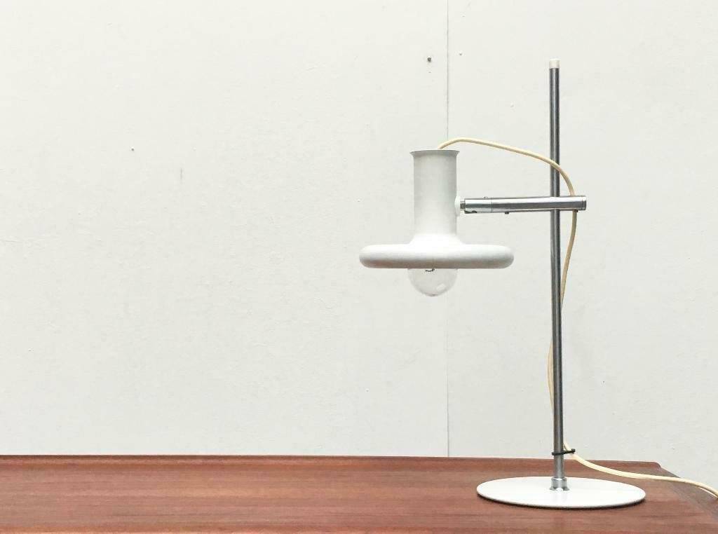 Optima table lamp from the Danish space age mid-century by Hans Due for Fog & Mørup, 1970s.