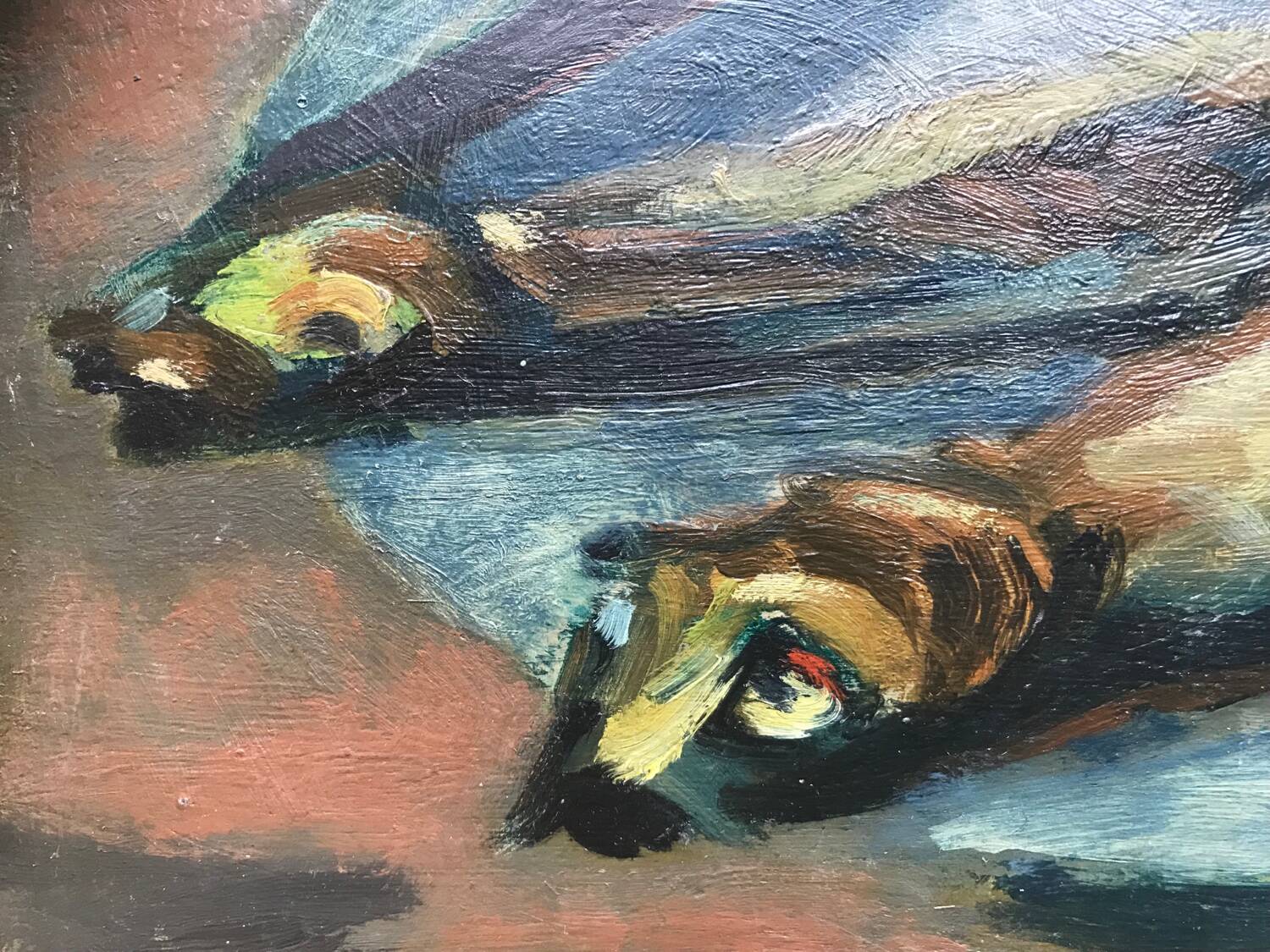 Oil on cardboard by Robert SIMON (1888-1961)