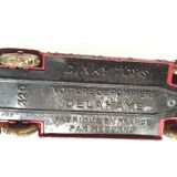 Miniature old fire truck