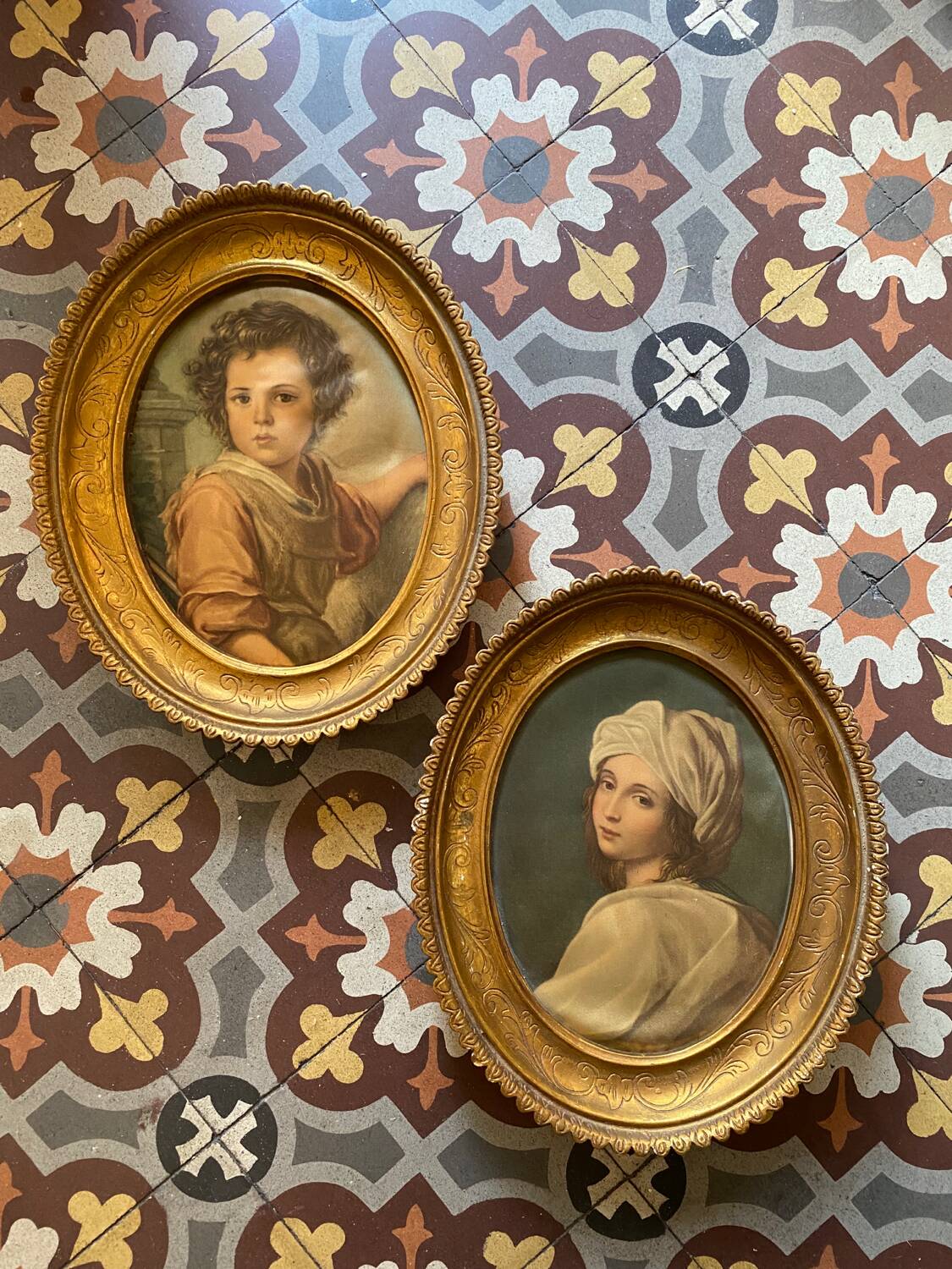 Old Italian style painting.