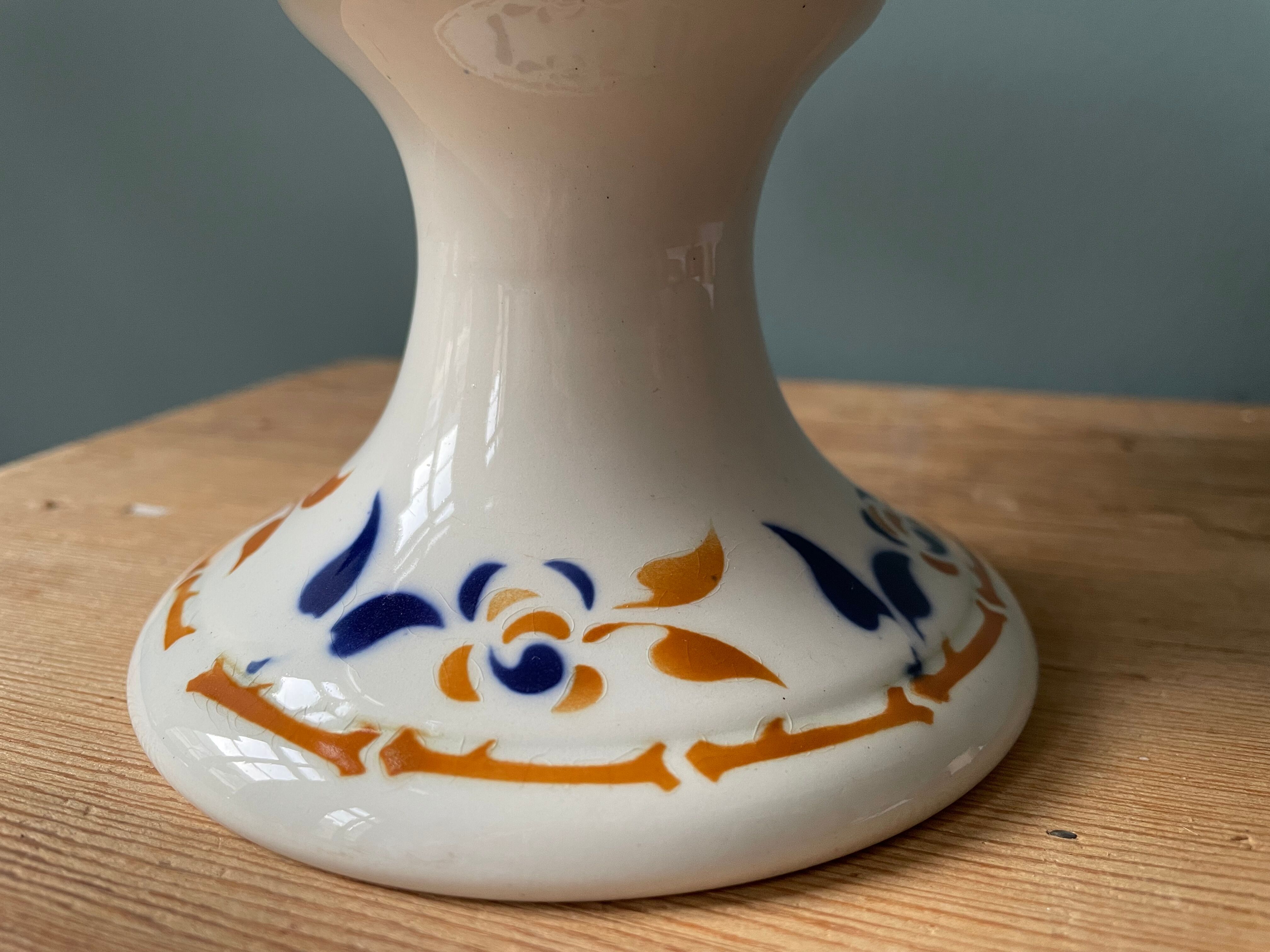 Compotier piédouche Terre de Fer in earthenware Moulin des Loups, Dijon model