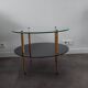 Glass coffee table