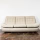 Customizable Space Age Living Room Set Atlantis in Beige Boucle 1970's, Czechoslovakia