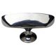 Polished aluminium wall light, Spain, 1990s