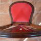 Vends 6chaises faisant partie d'une salle à manger complète en loupe d'orme